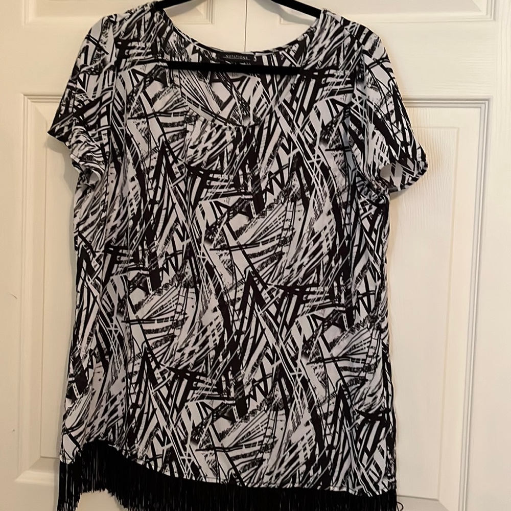 Cute fringed top